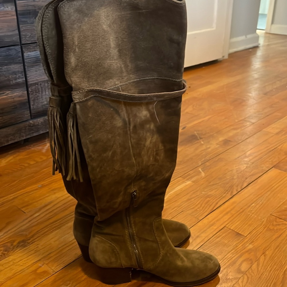 FRYE suede boots